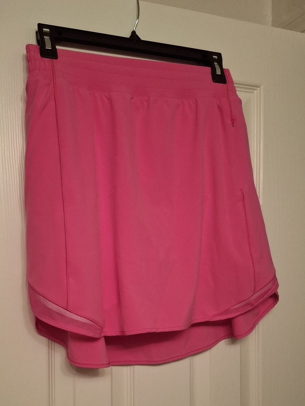 lululemon Hotty Hot HR Skirt *Long Athletic Mini Skirt Pink Size 14